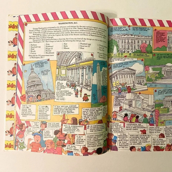 Vintage 90s Where Are They Book I Didnt Know That About Famous People and Places - Picture 14 of 16